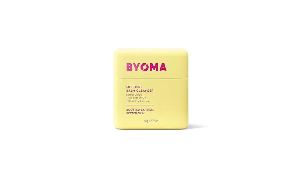 melting balm facial cleanser