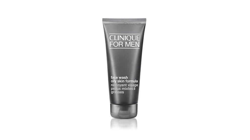 men s oil control face wash