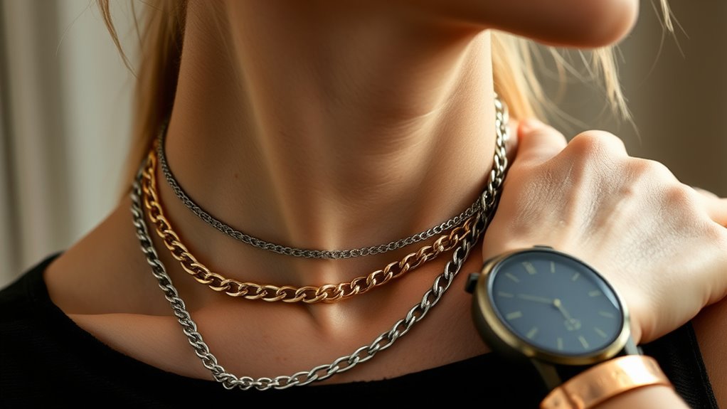 mix metals and textures