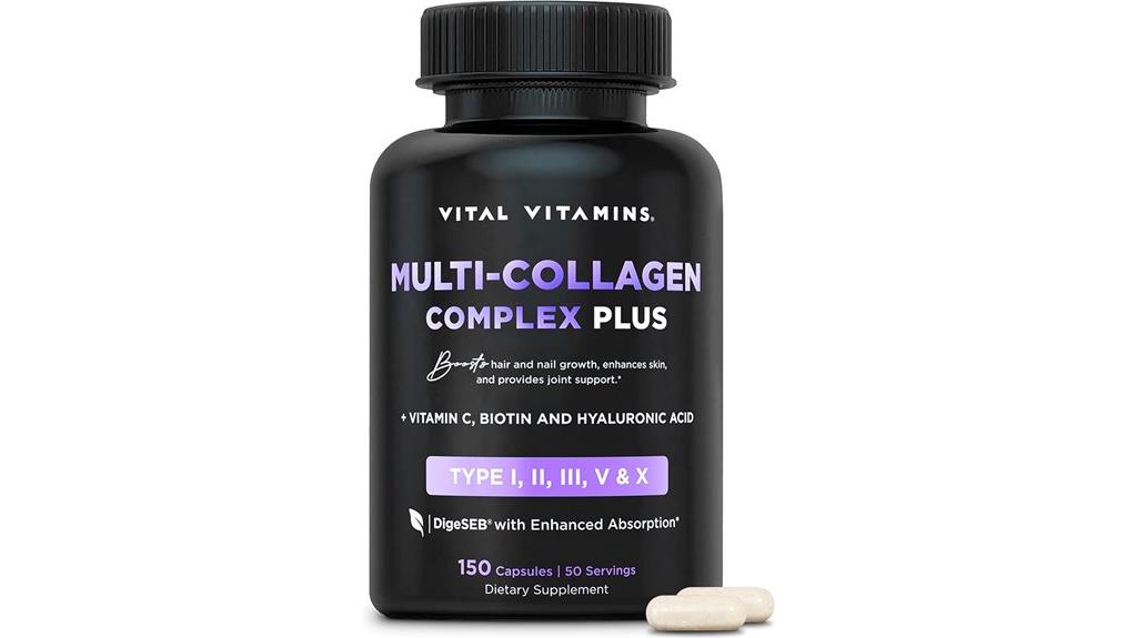 multi collagen complex formulation