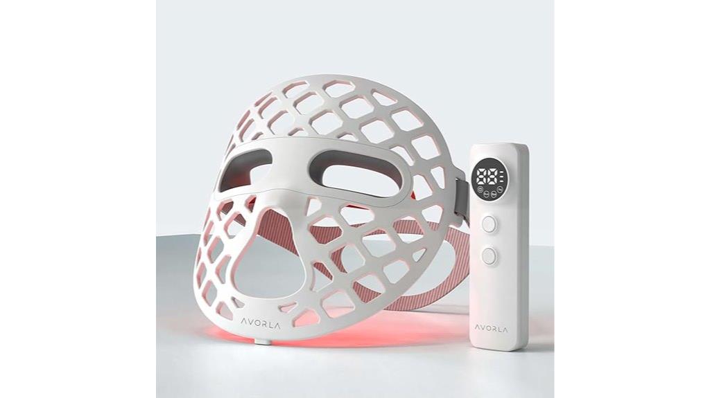 multi wavelength led skincare mask