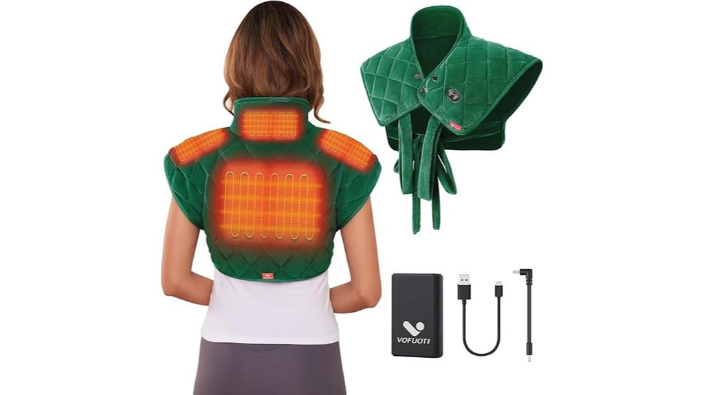 neck and shoulder heating