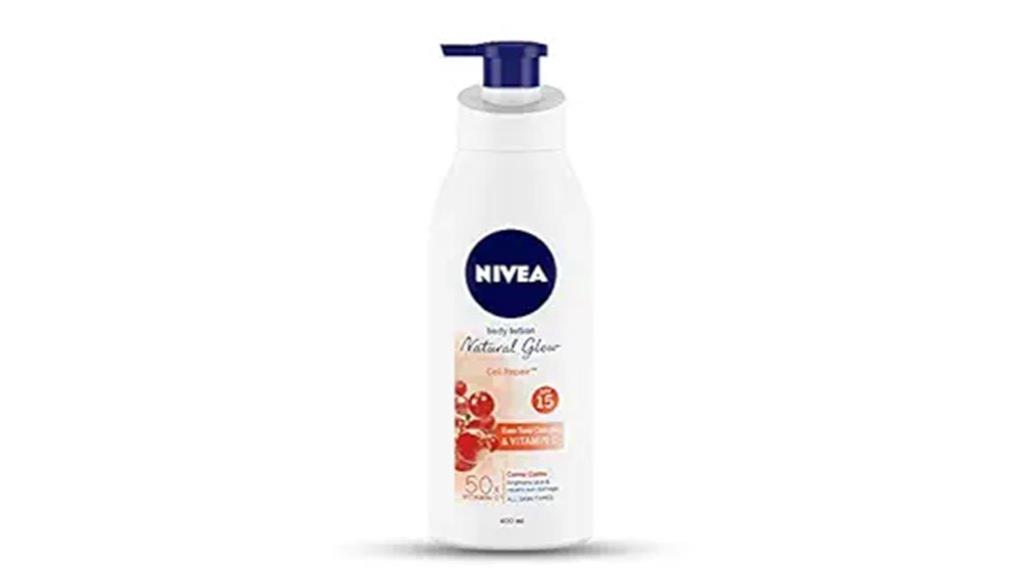 nivea body lotion spf