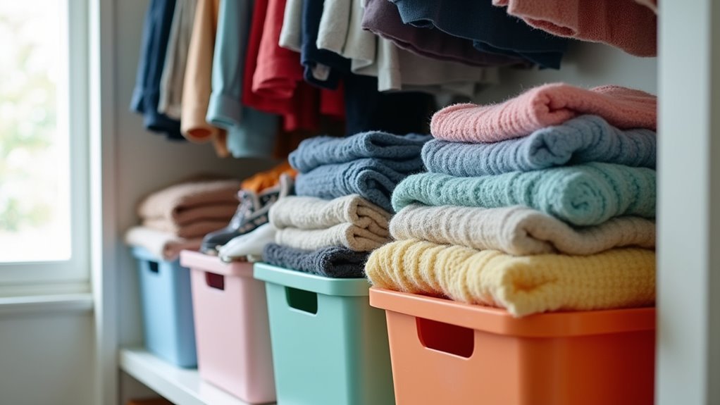 one hour closet decluttering method