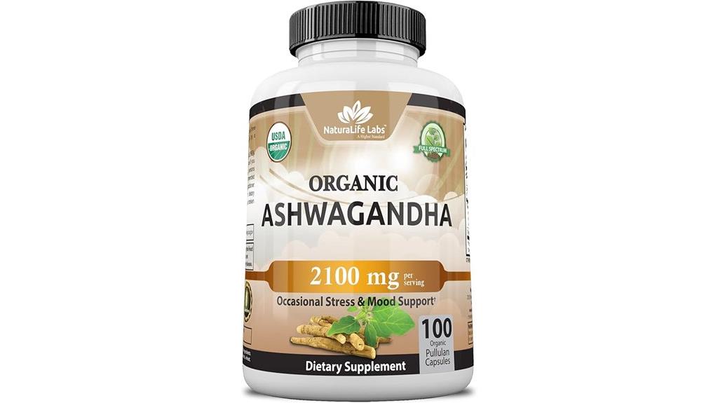 organic ashwagandha veggie capsules