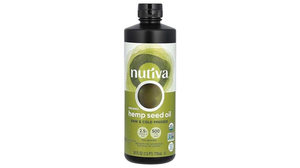 organic hemp seed oil