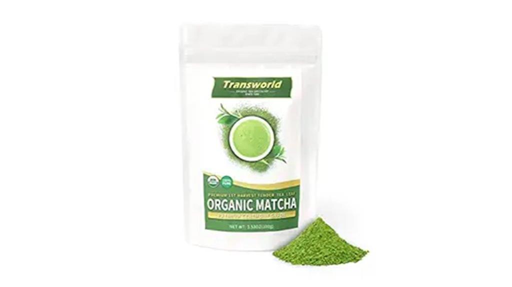 organic matcha green tea