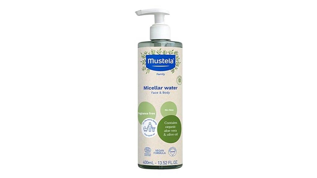 organic micellar cleansing water