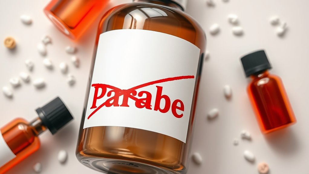 parabens hormone disruption concerns