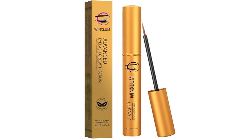 peptide enhanced eyelash serum