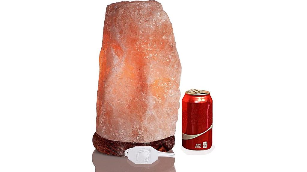 pink himalayan salt lamp