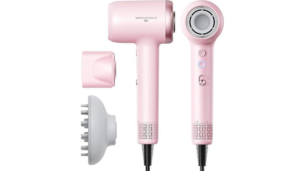 pink turbo hair dryer