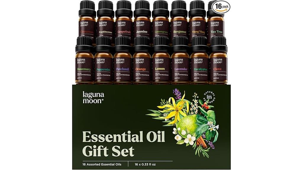 premium 16 item aromatherapy set