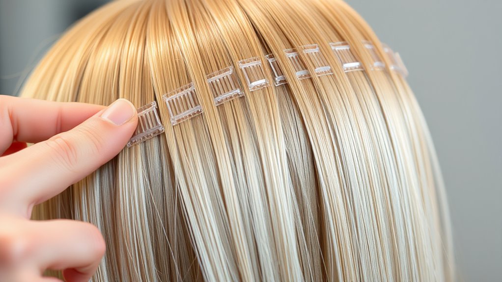 proper hair sectioning technique