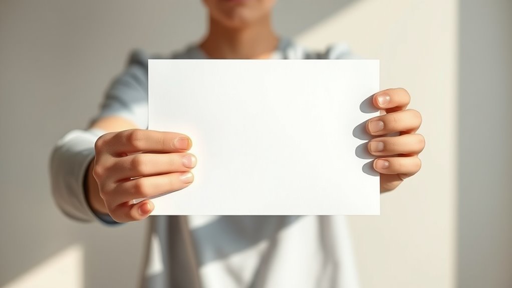 proper white paper lighting