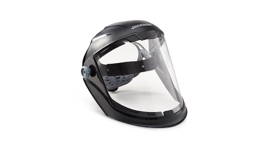 protective face shield adjustable