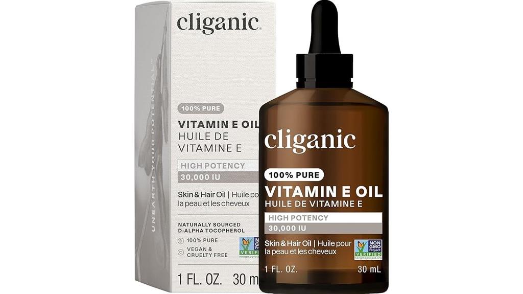 pure vitamin e oil