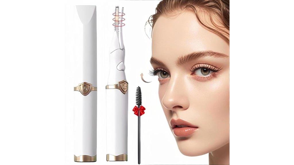 rechargeable heated eyelash curler