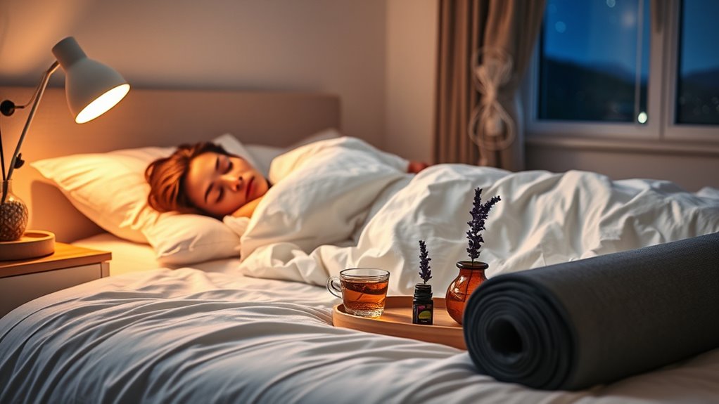 relax breathe sleep well