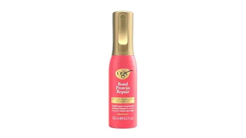 repairing heat protectant spray