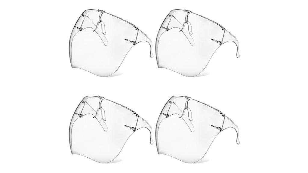 reusable face shield pack