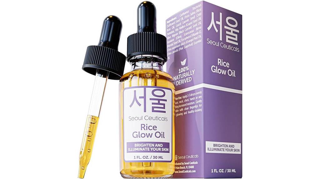 rice bran oil for skin