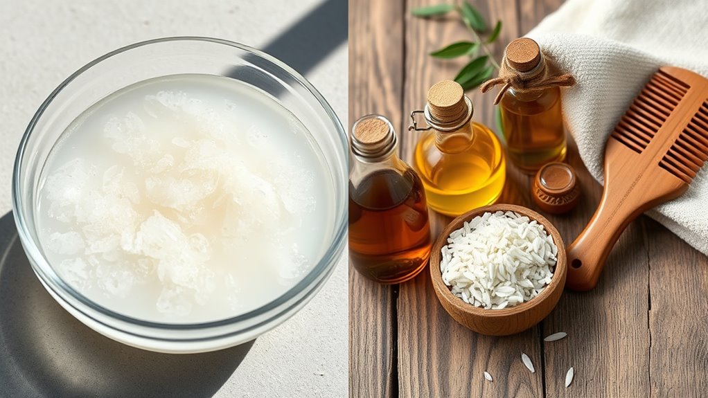 rice water versus traditional