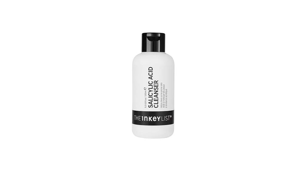 salicylic acid blemish cleanser