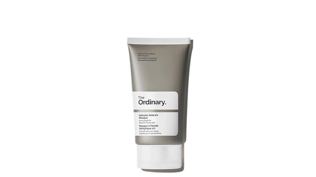 salicylic acid facial mask