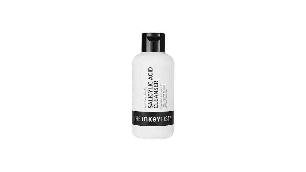 salicylic cleanser for blemishes