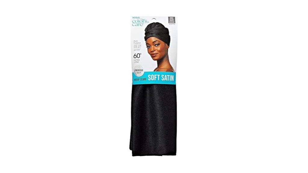 satin hair wrap scarf