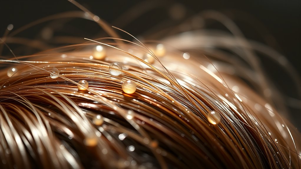 sebum regulates healthy hair