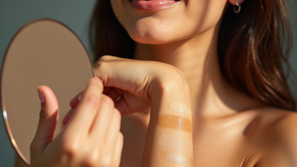 select matching skin tone