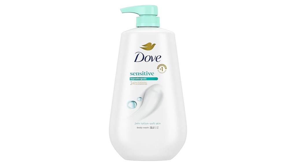 sensitive skin body wash