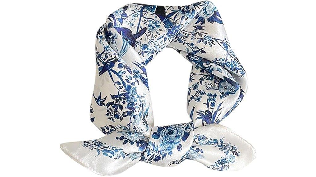 silk square hair accessory