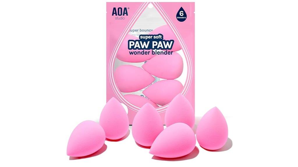 six pack latex free blenders