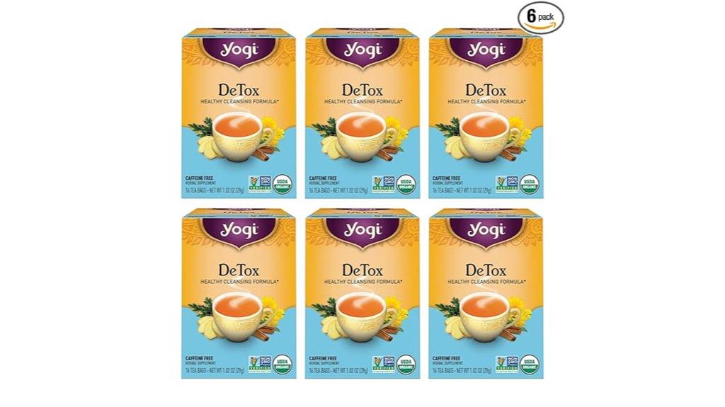 six pack yogi detox