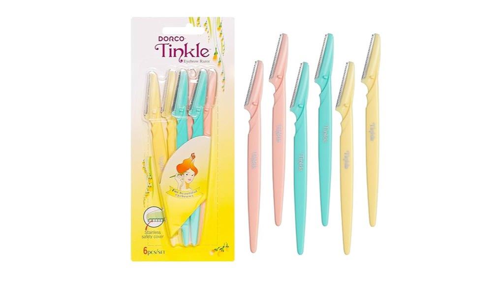 six piece dermaplaning kit