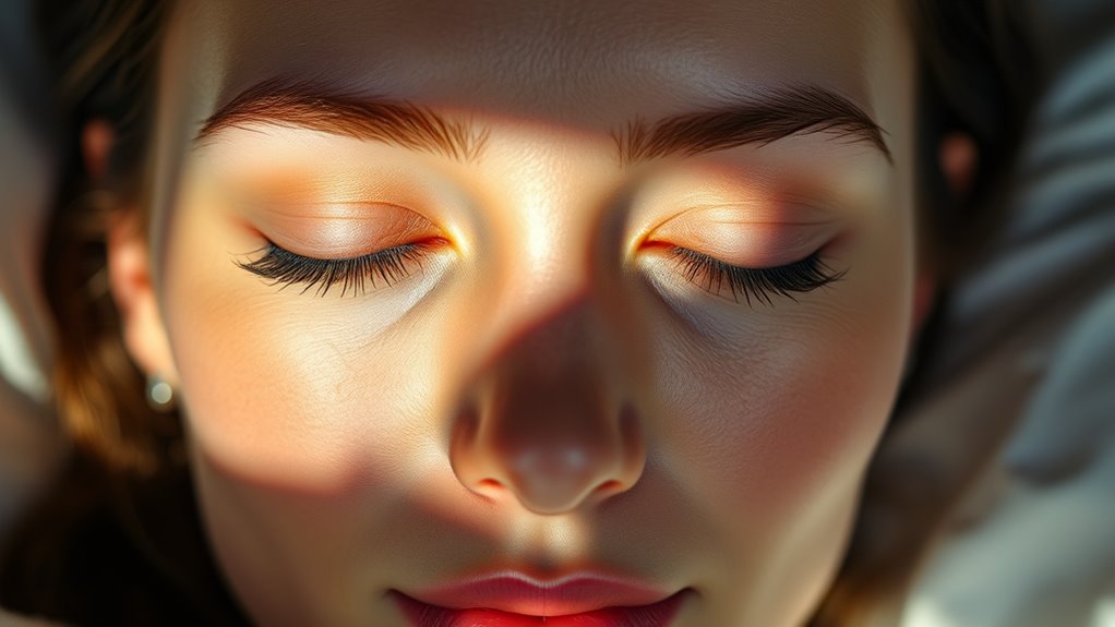 sleep reduces eye puffiness