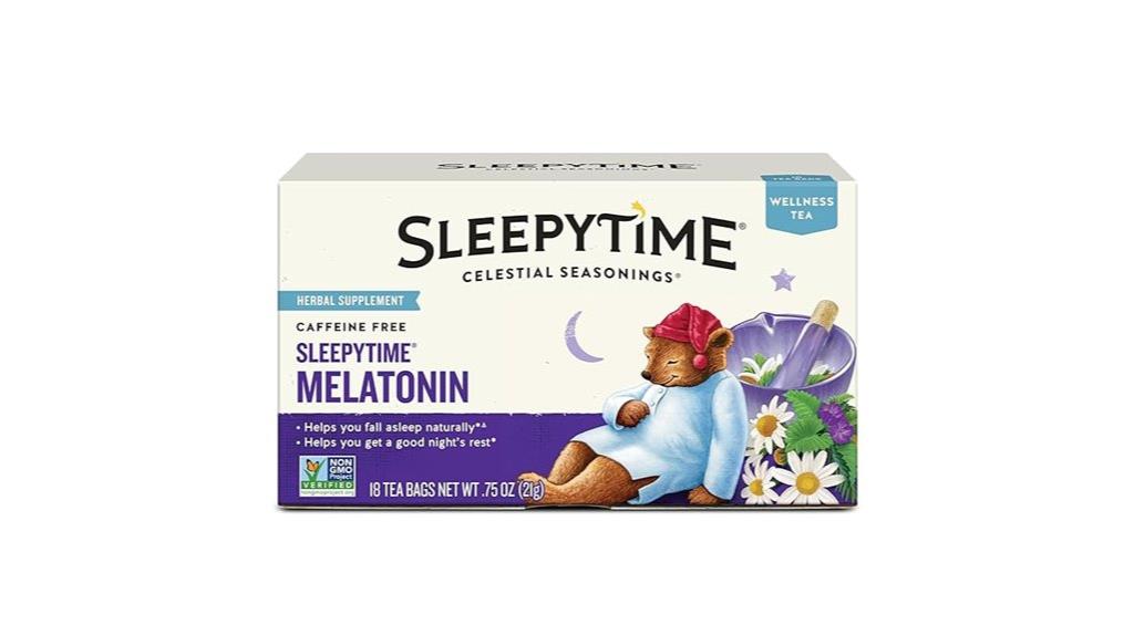 sleepytime tea with melatonin