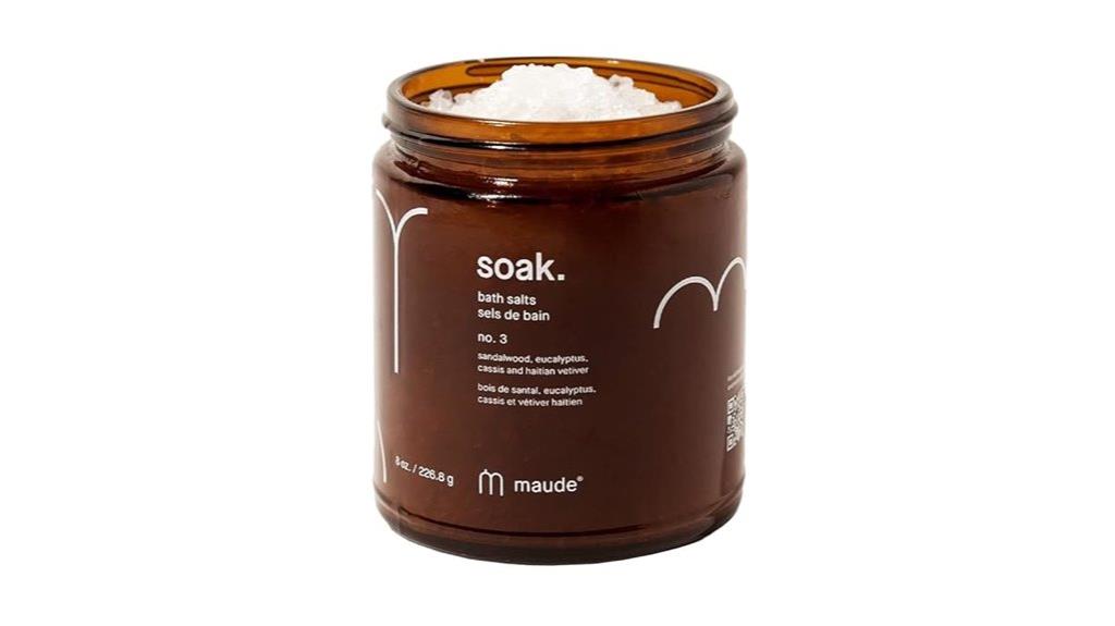 soak salts for minerals