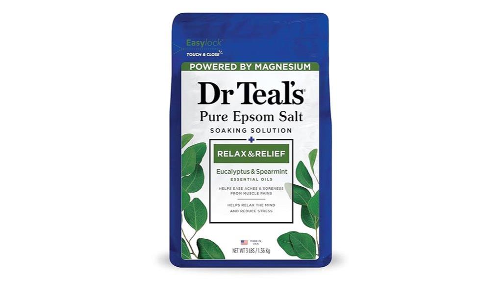 soothing magnesium epsom bath