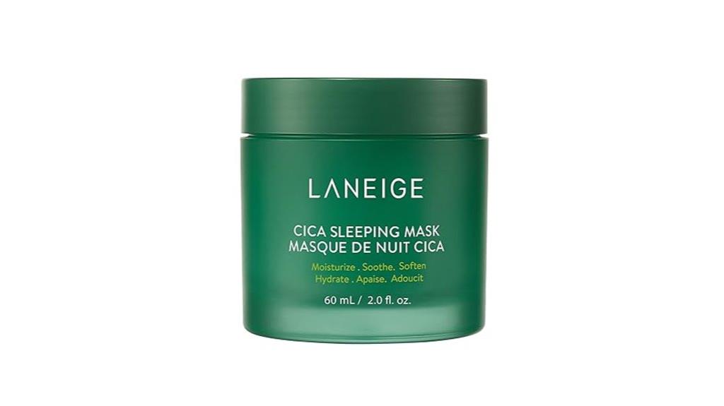 soothing nighttime skin treatment