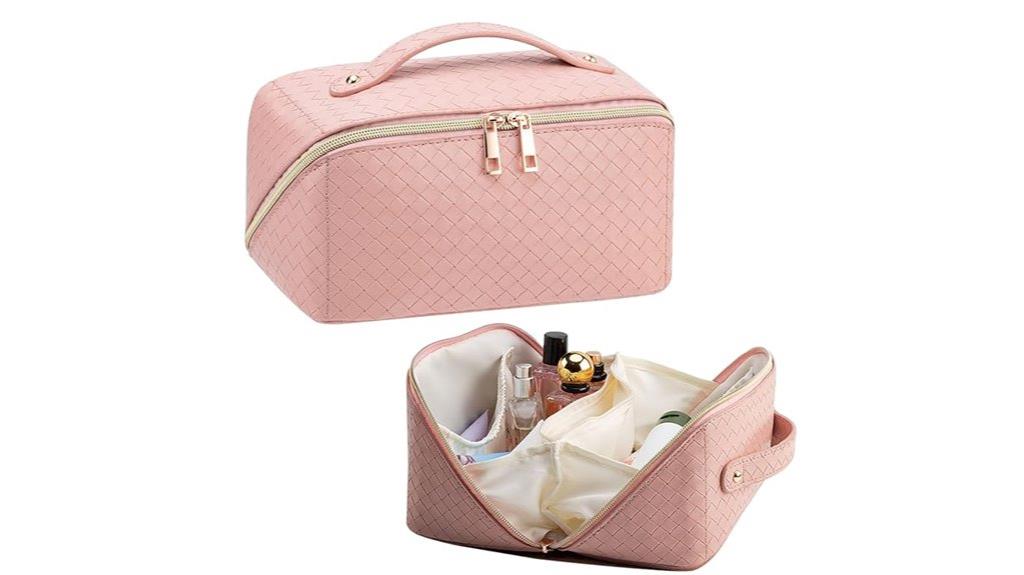 spacious women s makeup organizer