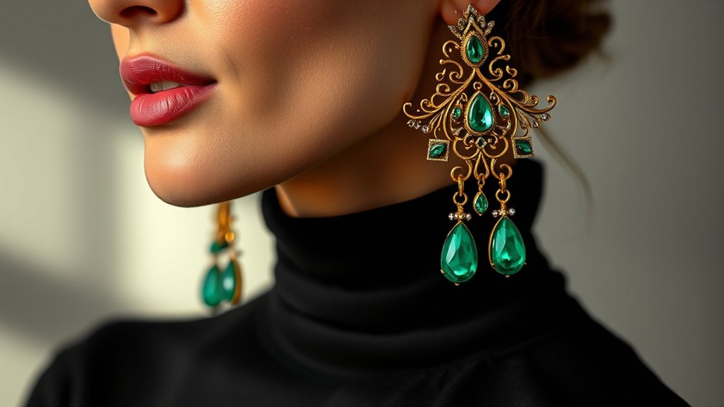 styling statement earrings effortlessly