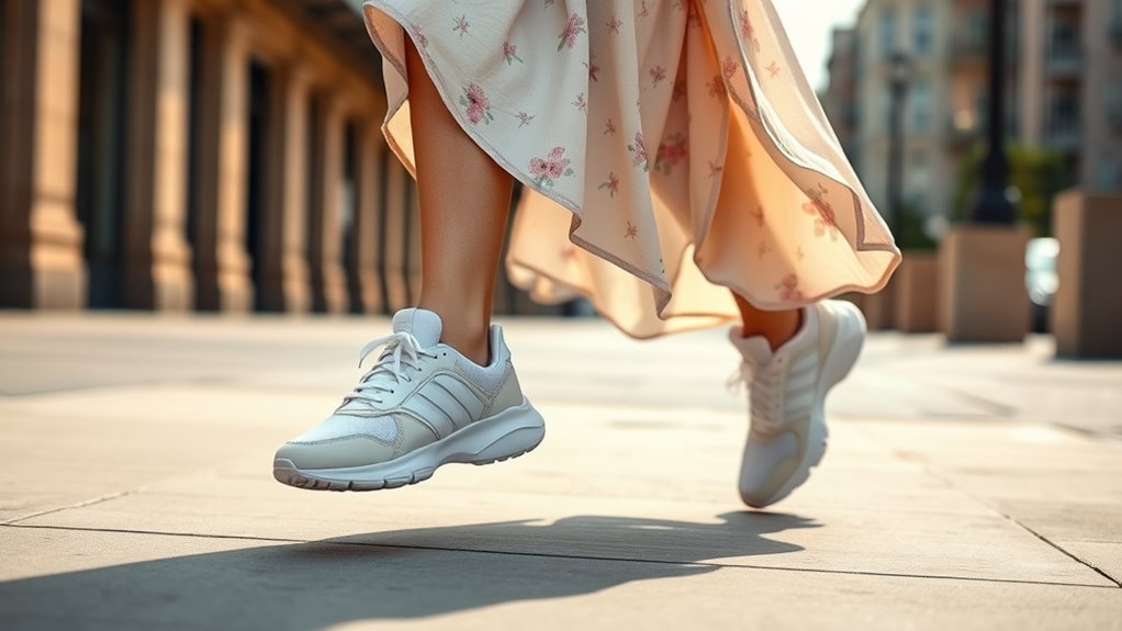 sustainable chic athletic footwear