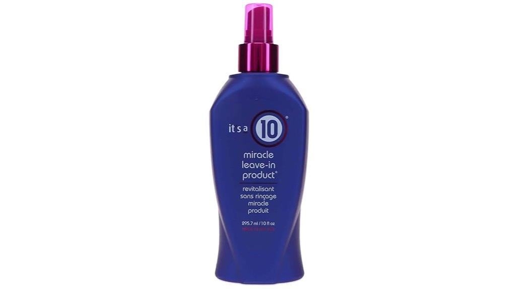ten ounce hair leave in