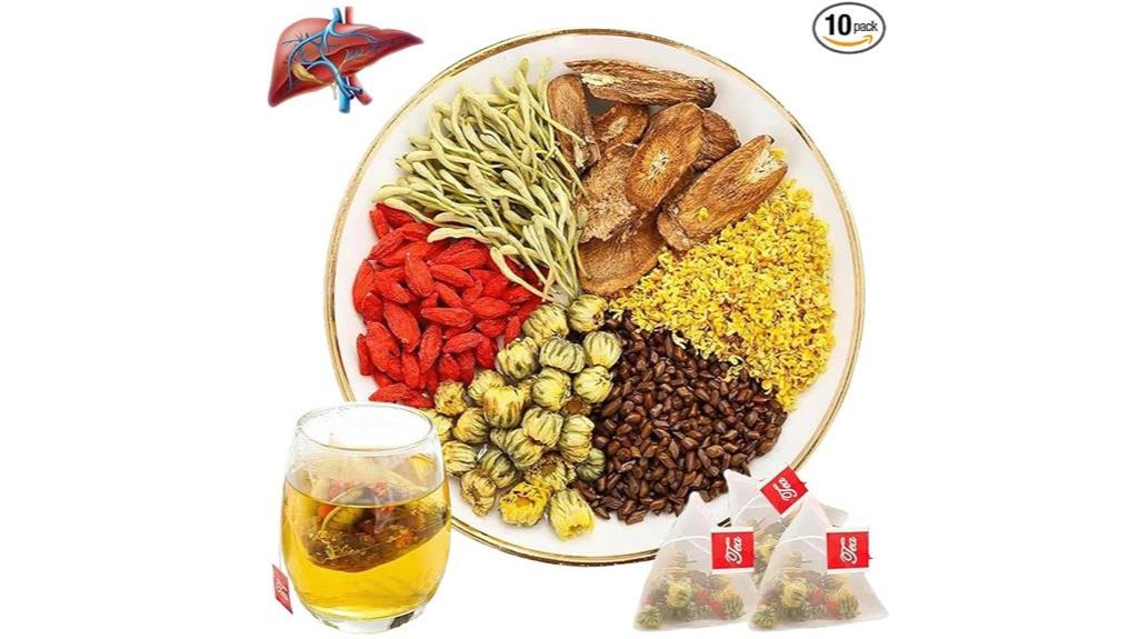 thirty piece liver detox tea