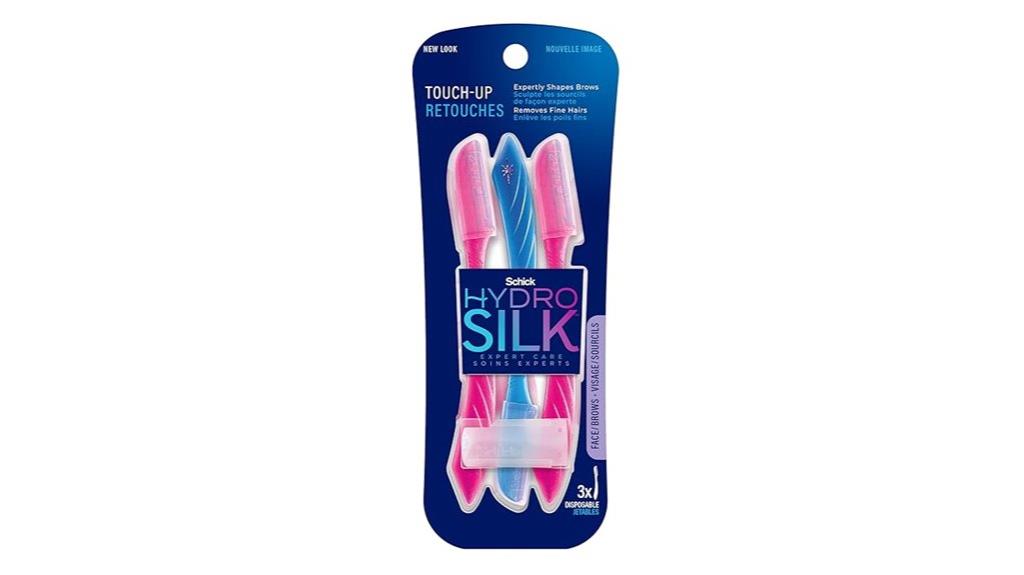 three pack dermaplaning tools