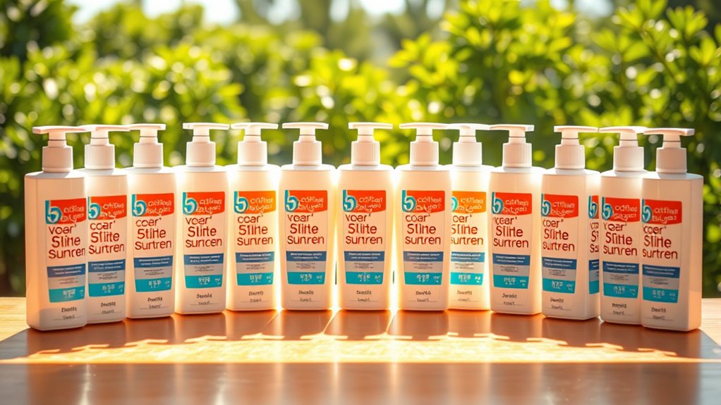 top chemical sunscreens 2025